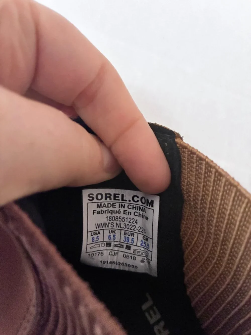 Sorel Joan of Arctic Wedge II Chelsea Boot - 8.5 - Camel Brown